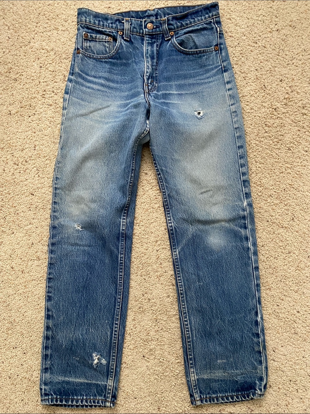 Vintage Levi’s 505s. Oct/1987. 30 x 30 (Now 29 x 29).